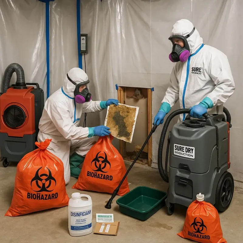 Contaminated Water Handling Protocols process in Harveys Lake, PA